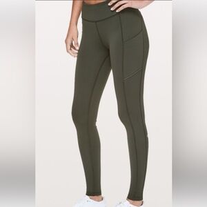 Lululemon wundertrain leggings w/pockets